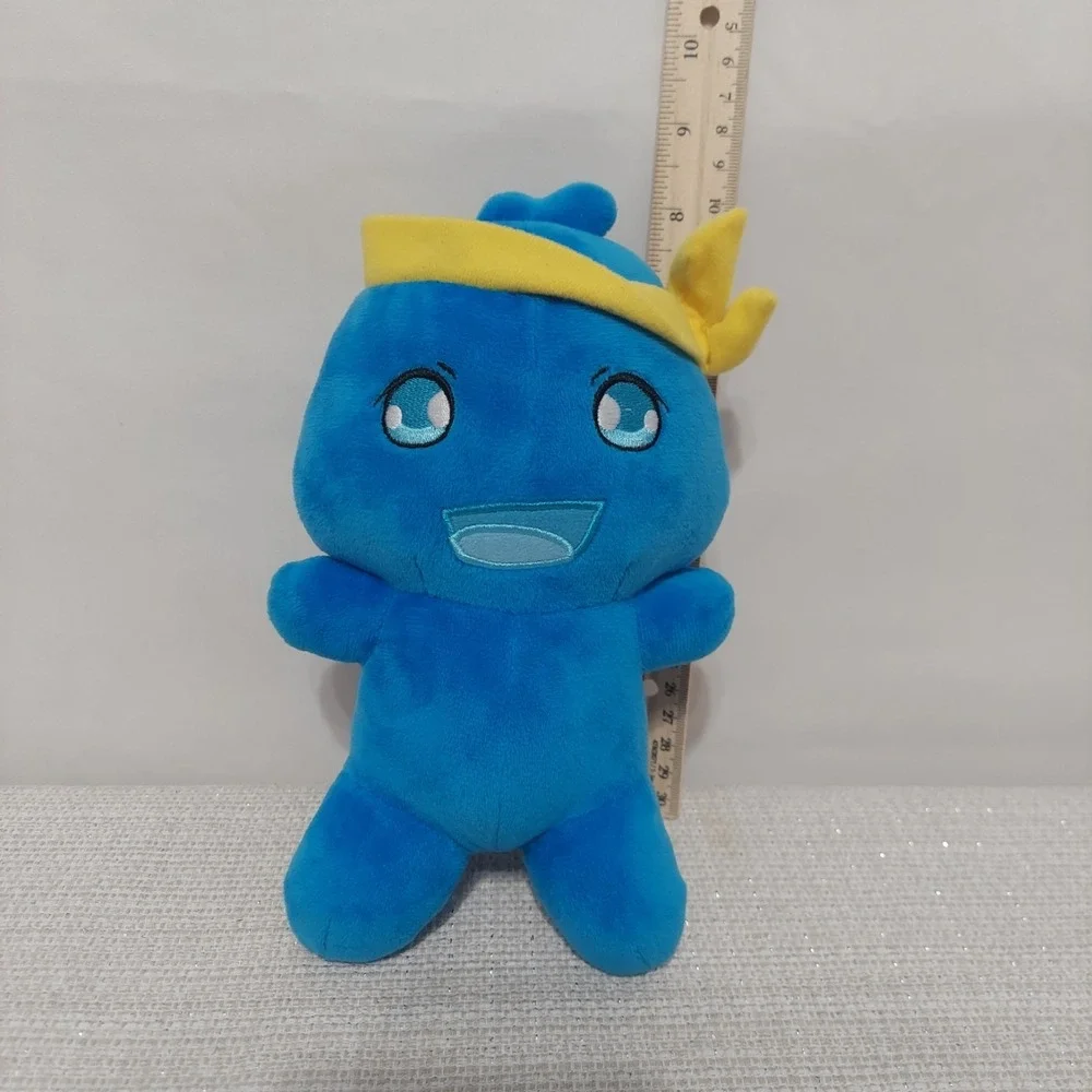 WCT Wicked Cool Toys Blue Ninja Anime Character Plush Doll Stuffed Animal Toy 8